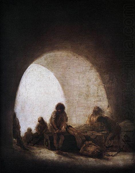 A Prison Scene, Francisco de Goya